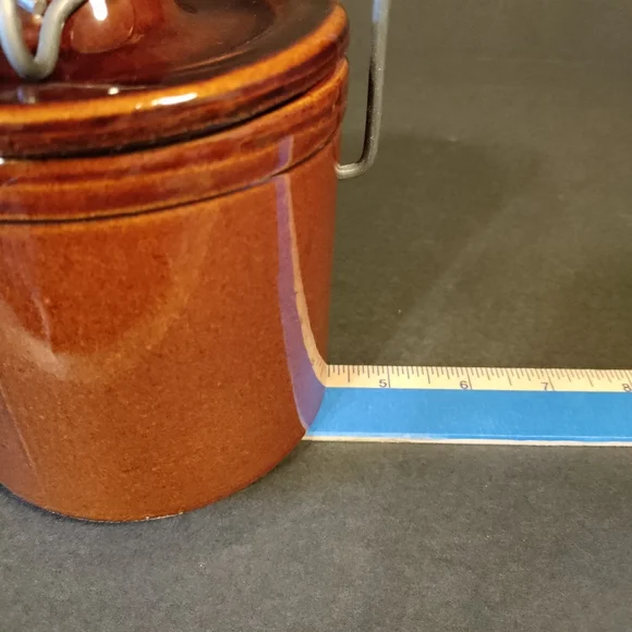 Antique Brown 16oz Crock⭐ - Picture 3 of 5